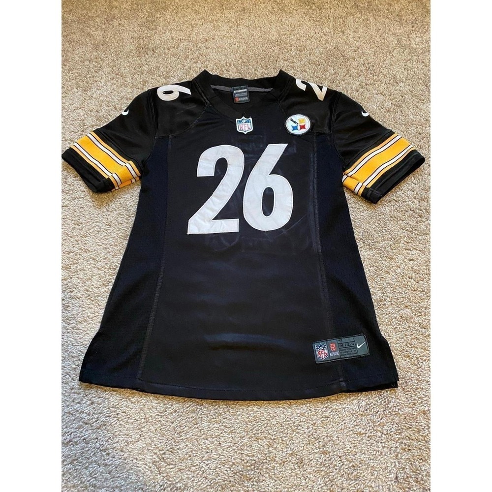 NFL Pittsburgh Steelers Jersey Bell 26 Kids Unisex Women Small Football